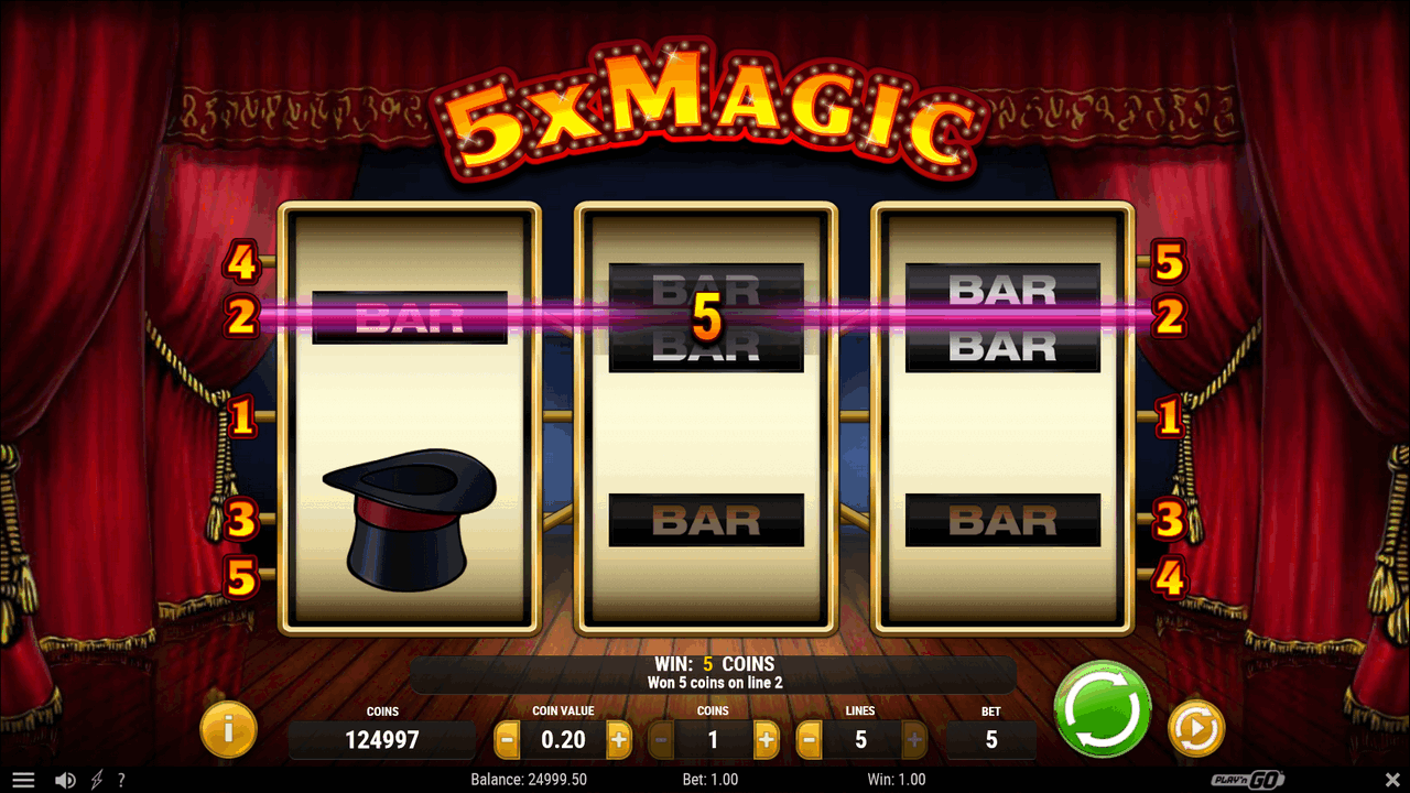 Slot machine online 5x Magic