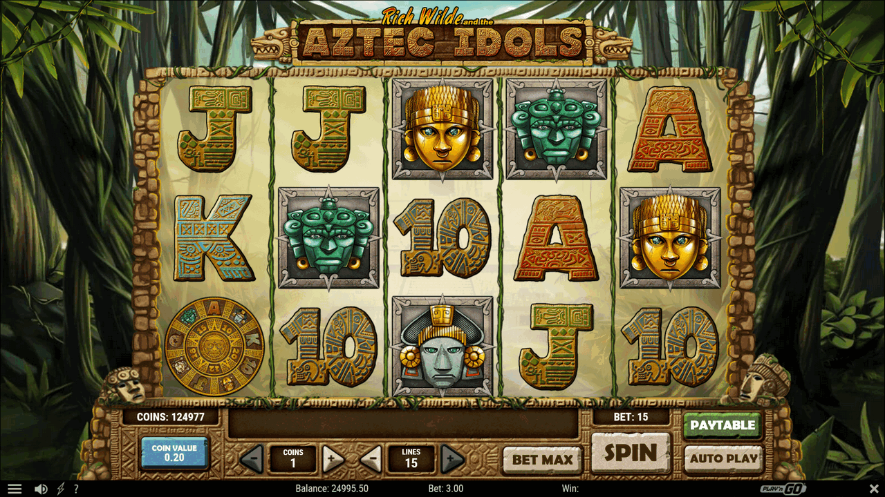 Slot machine online Aztec Idols
